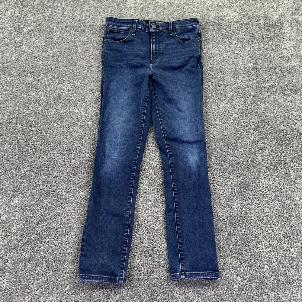 Abercrombie & Fitch Jeans Womens 6/28 Blue Simone High Rise Ankle Stretch Denim